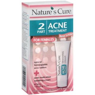 Nature's Cure: 2 Part Acne Treatment for Females