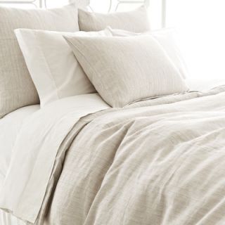 Pinstripe Linen Duvet Cover by Pine Cone Hill