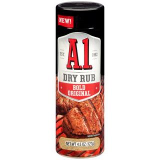 A1 Bold Original Dry Rub, 4.5 oz