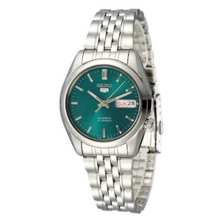 Seiko Mens SNKN03 Stainless Steel Automatic Blue Dial Watch