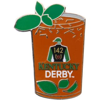 142nd Kentucky Derby Brown Mint Julep Pin