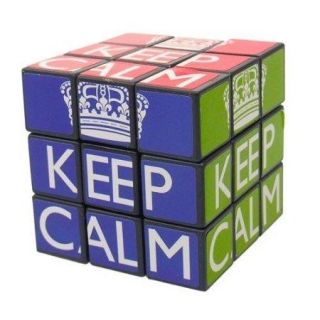Keep Calm Cube Puzzle