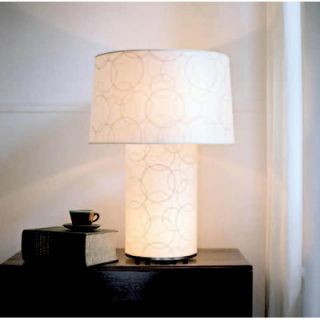 Mombo Grande 32 H Table Lamp with Drum Shade