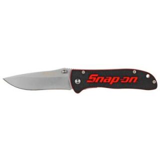 Snap on 3.5 in. Folding Knife with Black G 10 Handle 871049