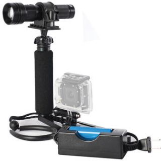 Equinox GoPro Tray with Bigblue AL900XWP Rechargeable GPCAL900XB