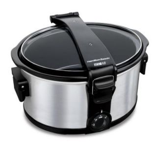 Hamilton Beach Stay or Go 7 qt. Slow Cooker with Clip Tight Lid DISCONTINUED 33472
