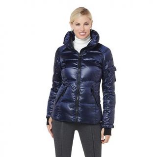 S13/NYC Metallic Rider Quilted Down Jacket   7719718