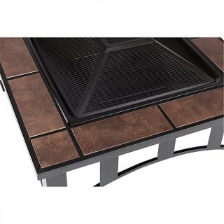 Tuscan Tile Mission Style Square Fire Pit   6580690