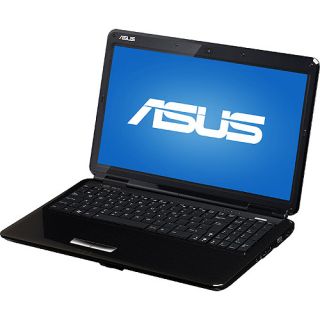 ASUS 15.6" K50IJ D2 Laptop PC with Intel Core 2 Duo Processor T6600 & Windows 7 Home Premium, Black