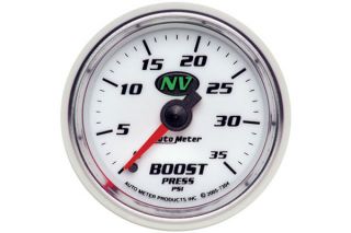 AutoMeter 7304   Range: 0   35 PSI, full sweep/mechanical Boost Only   2 1/16" Boost/Vacuum   Gauges