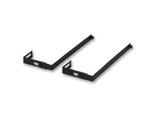 Officemate OIC21460 Partition Hangers,Adj. 1.25 in.  3.5 in.,7 in. Long,2 PK,Black