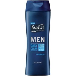 Suave Men Daily Clean Ocean Charge Shampoo, 12.6 oz