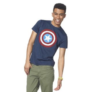 Men‘s Captain America Shield T Shirt Academy