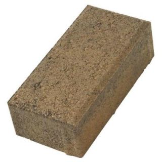 Basalite 4 in. x 8 in. Tan/Brown Holland Paver 100002937