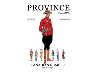 Buyenlarge 02811 4P2030 Canadian Number   Get Your Man 20x30 poster 